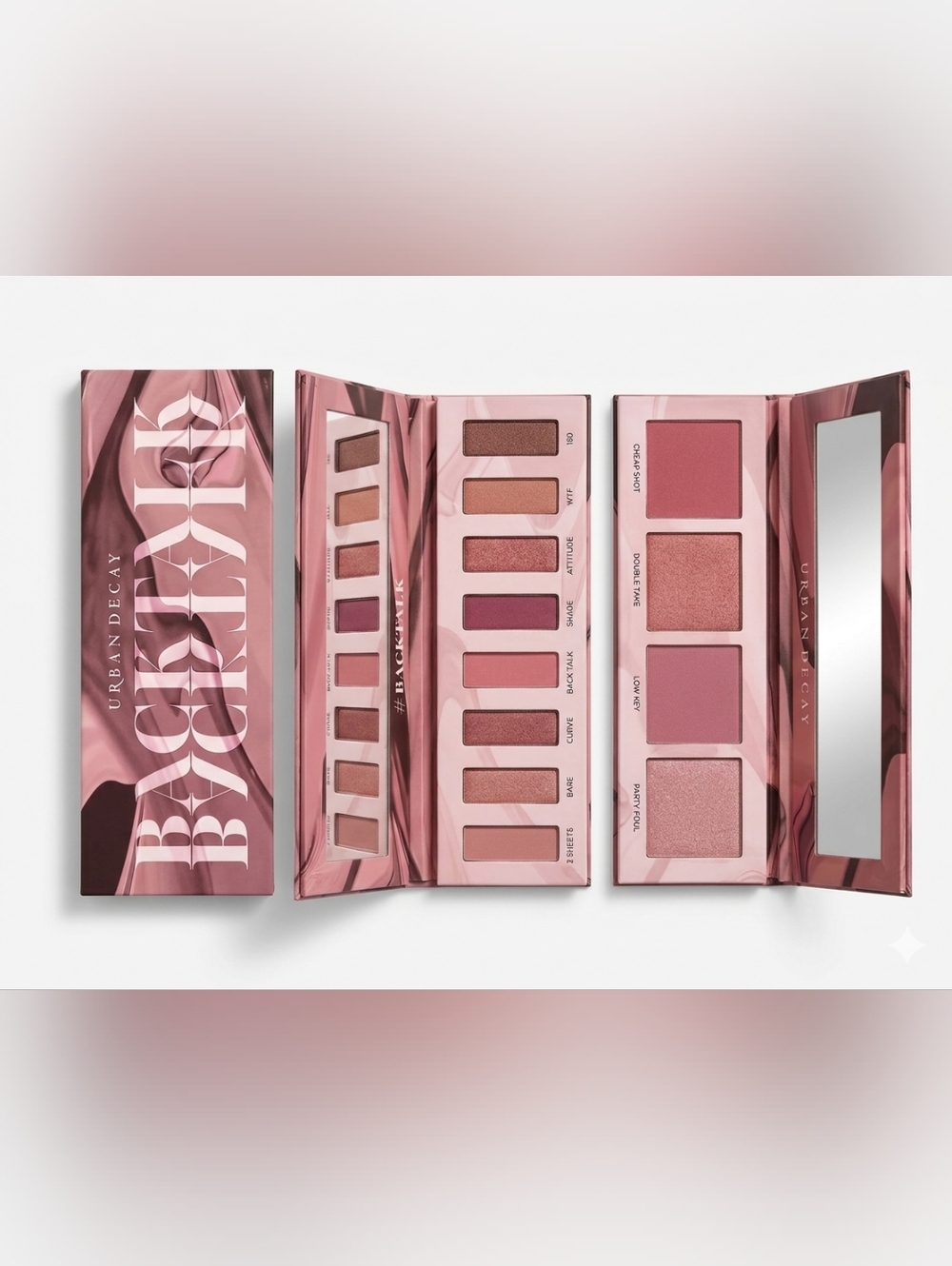 Urban Decay Barely There Pink & Rose Eyeshadow and Cheek Palette